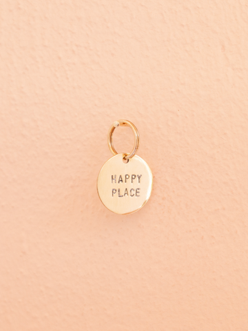 Mini Keytag Happy Place