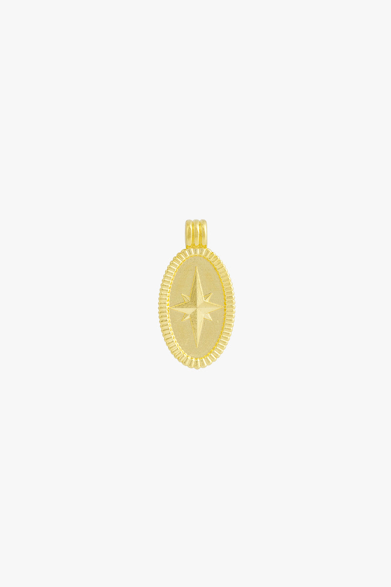 Wander Pendant in Gold