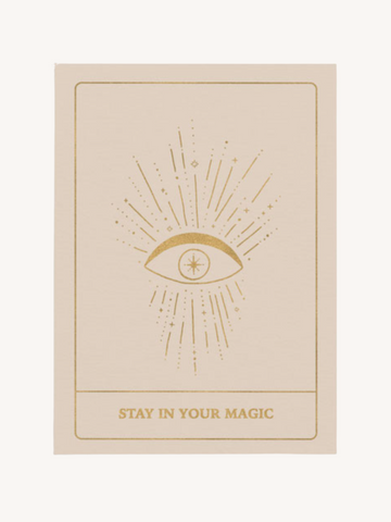 Stay in Your Magic - Gold Edition Card
