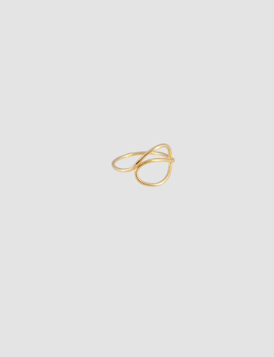 Laso Ring in Gold