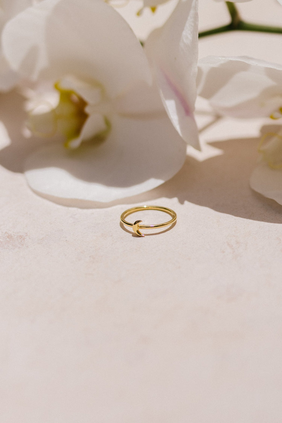 Crescent Moon Ring