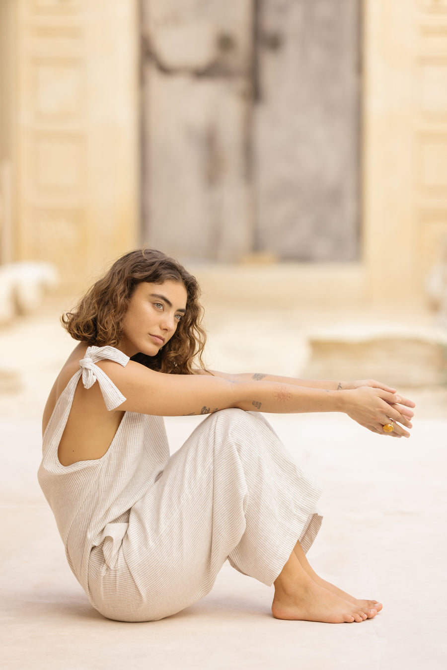 Jumpsuit in Linen