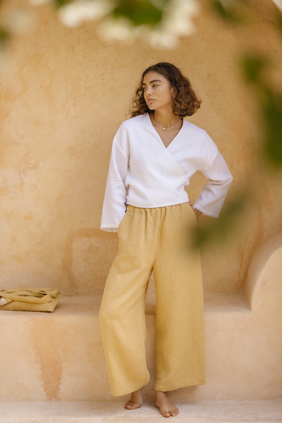 Lounge Pants in Linen