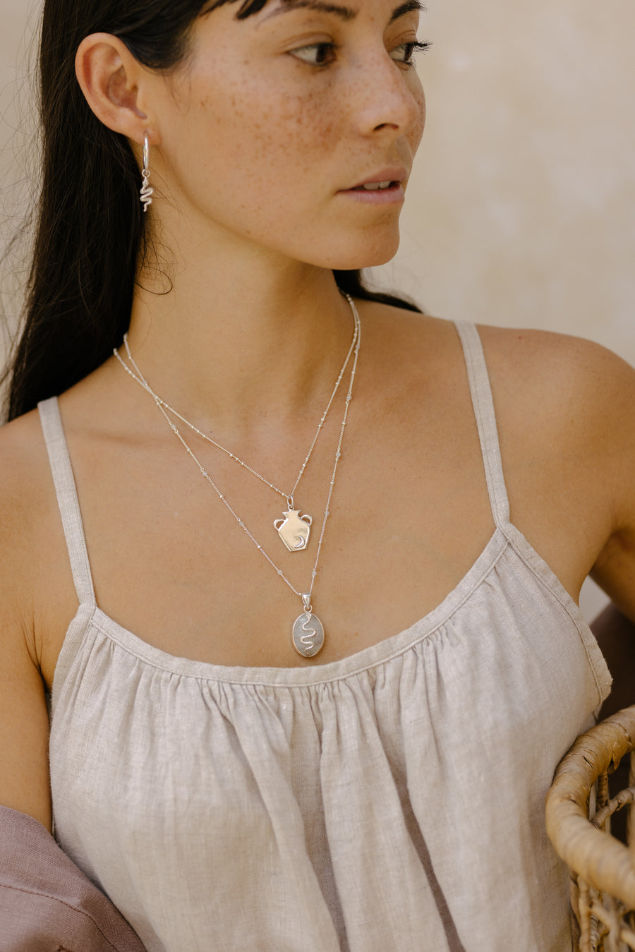 Moonstone Constellation Necklace