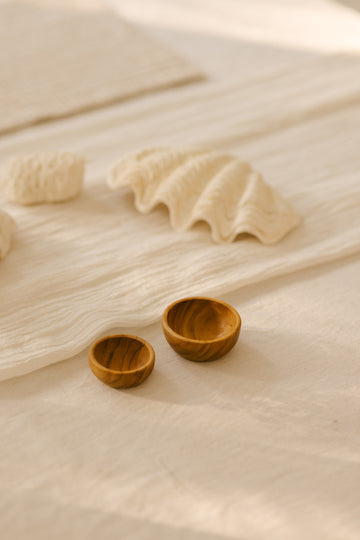 Mini Wooden Bowls