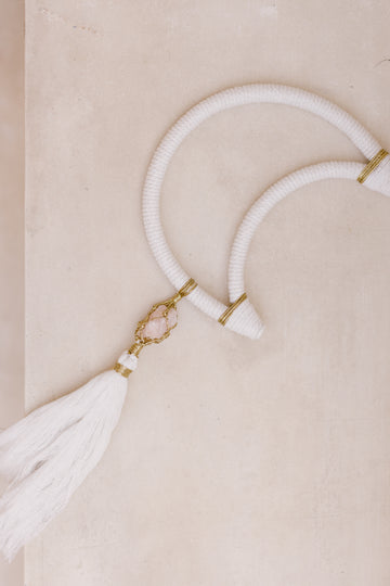 Macrame Crescent Moon