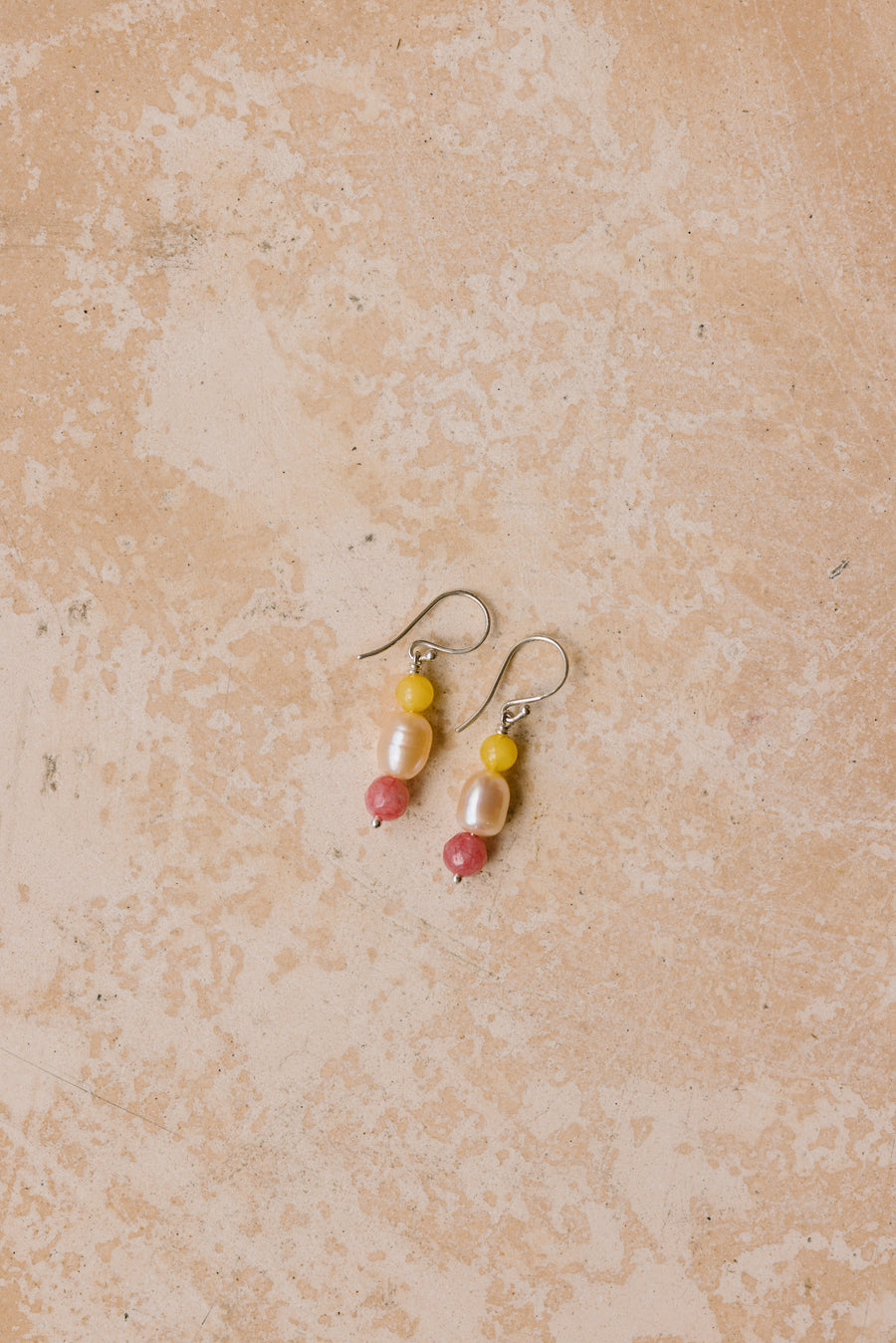 Amber Petals Earrings