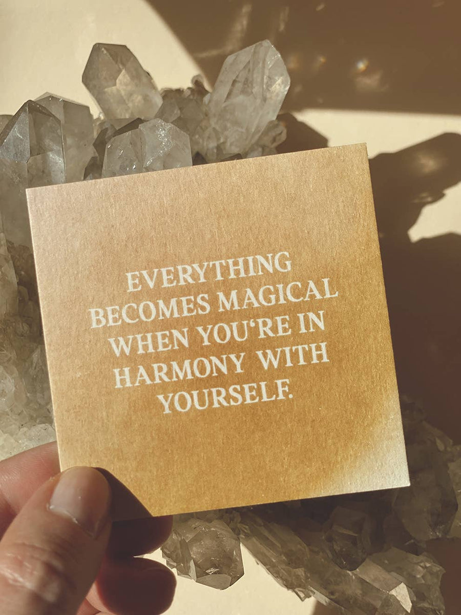 BE YOUR OWN SUNSHINE - CARD SET - 15 CARDS AFFIRMATION DECK