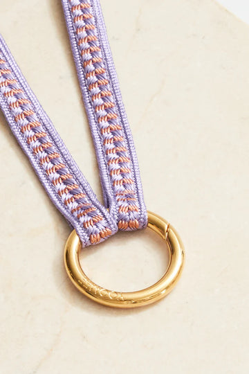 Keychain band (no carabiner) - ZAHRA coral reef