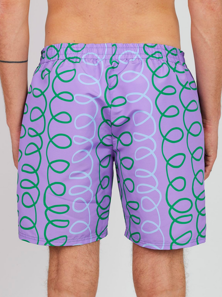 Shorts Purple Water (Men)