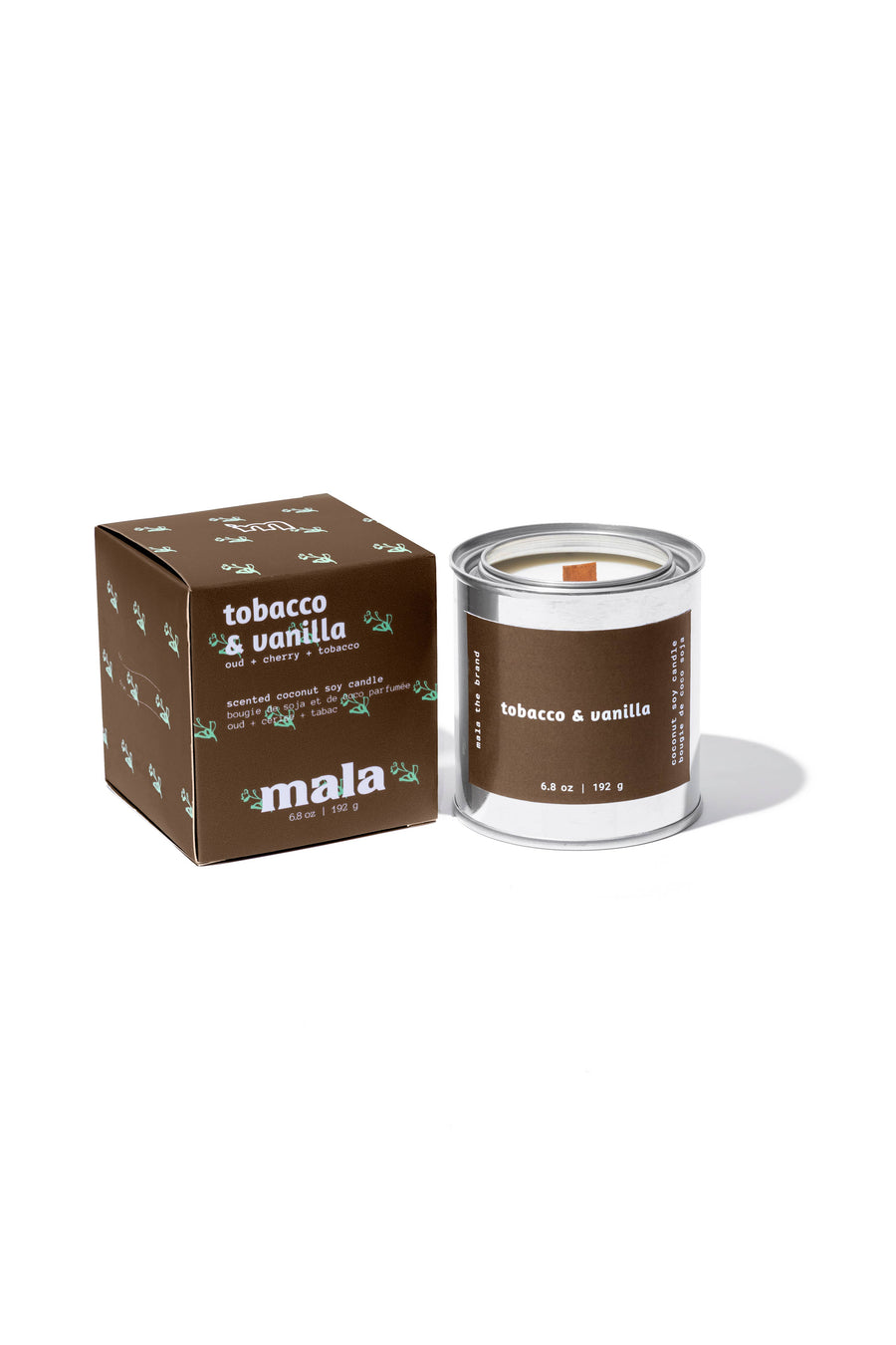 Tobacco + Vanilla | Coconut-Soy Wax Candle