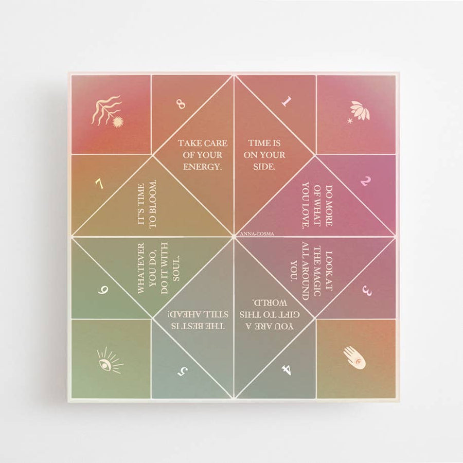 FORTUNE TELLER - DIY PRINT - COOTIE CATCHER - ORACLE GAME