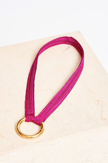 Keychain Band (no carabiner) - ZAHRA MINI - Fuchsia