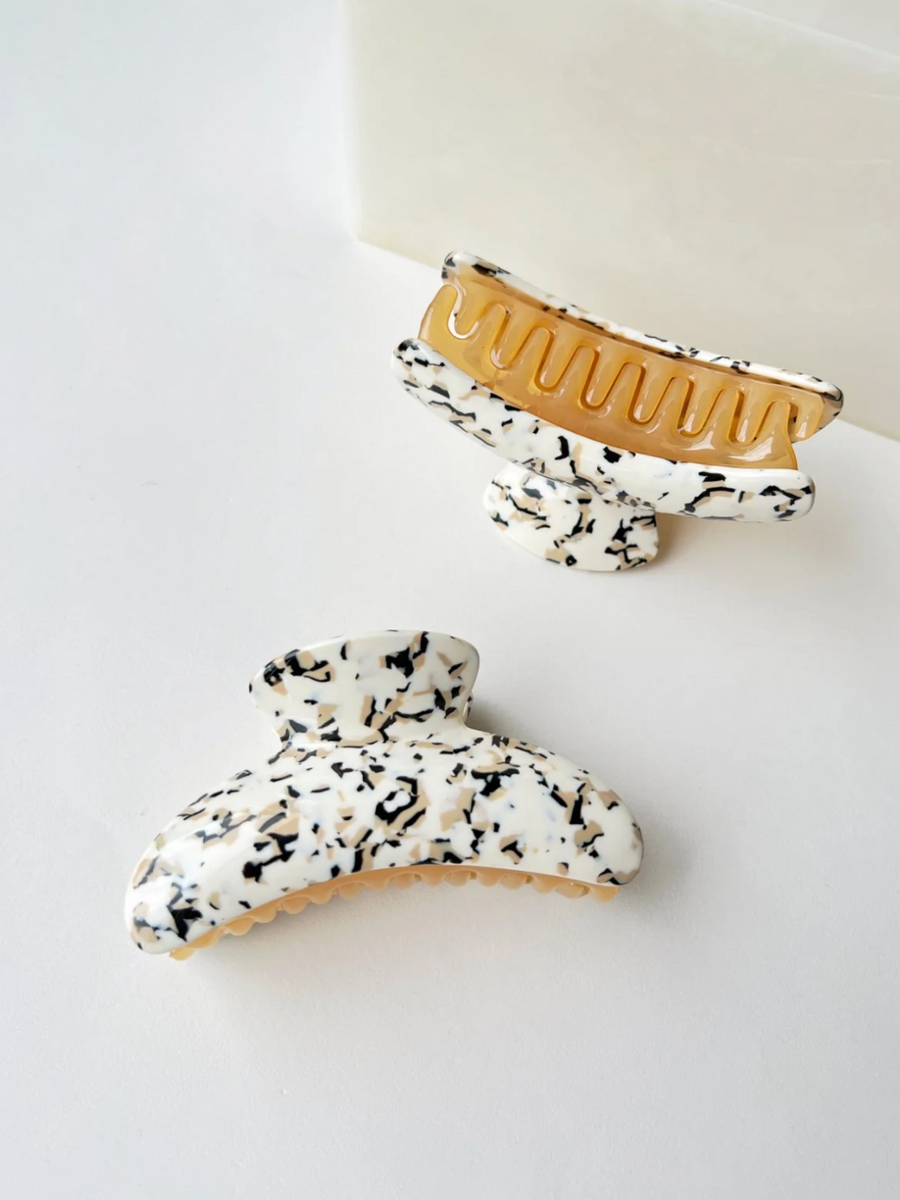 Grande Heirloom Claw in Terrazzo