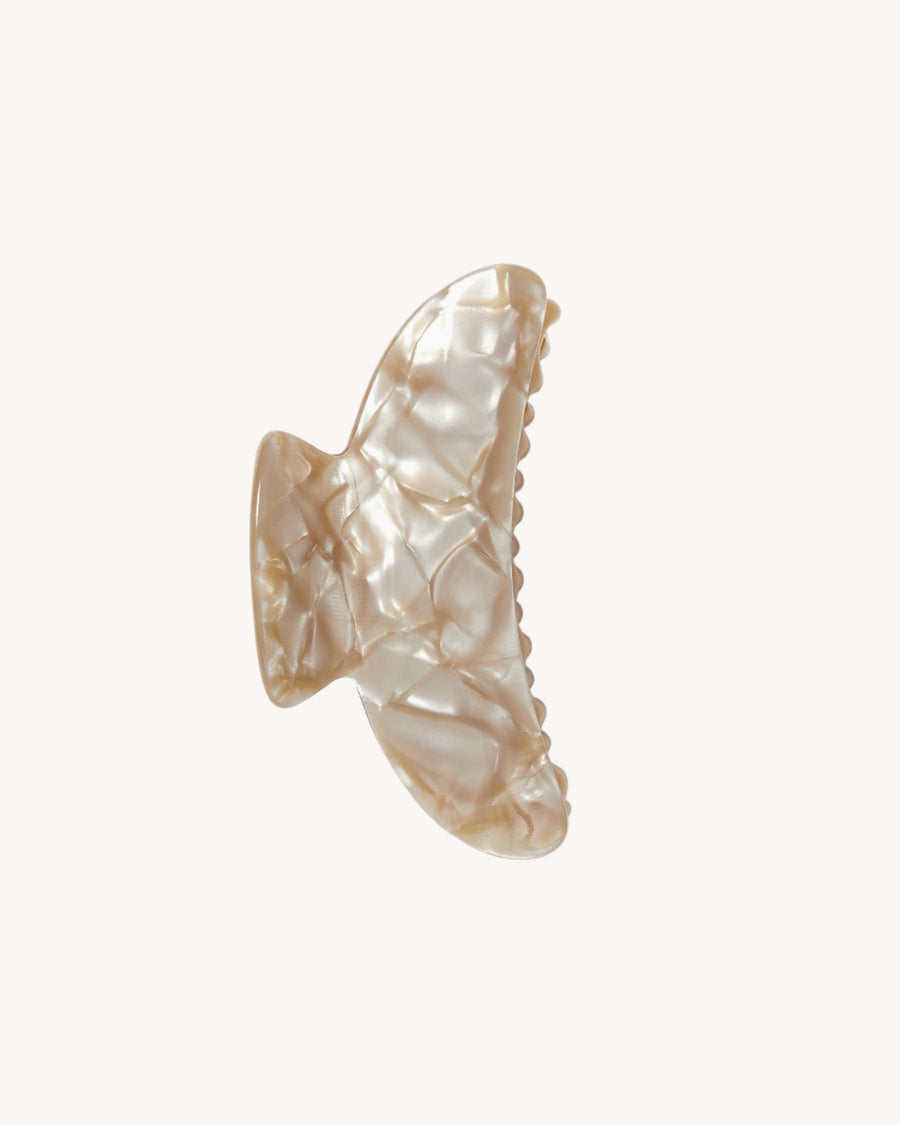 Grande-Heirloom-Claw-Clip-Sand-Shell-VER