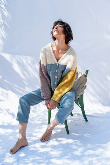 Delta Cardigan Sky & Sun