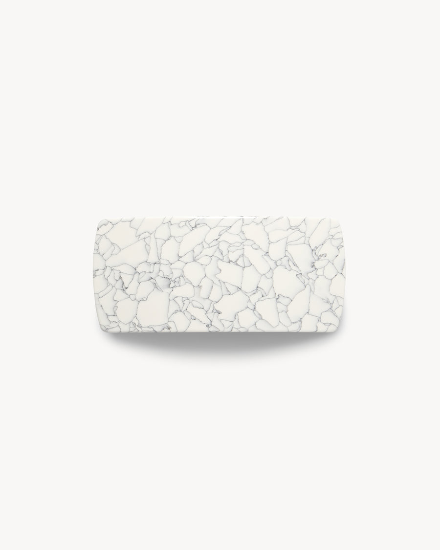 Jumbo Box Clip in Marble