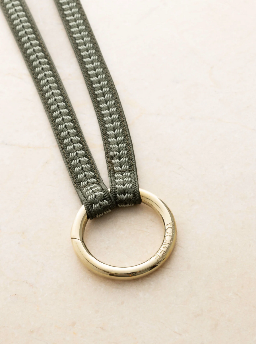 Keychain Band (no carabiner) - ZAHRA mini - artichoke