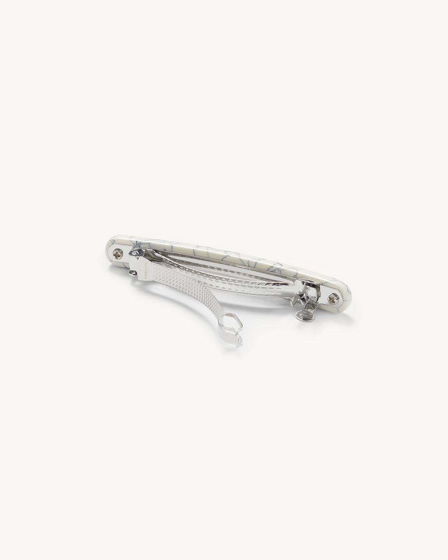 Midi Paris Barrette in Marble