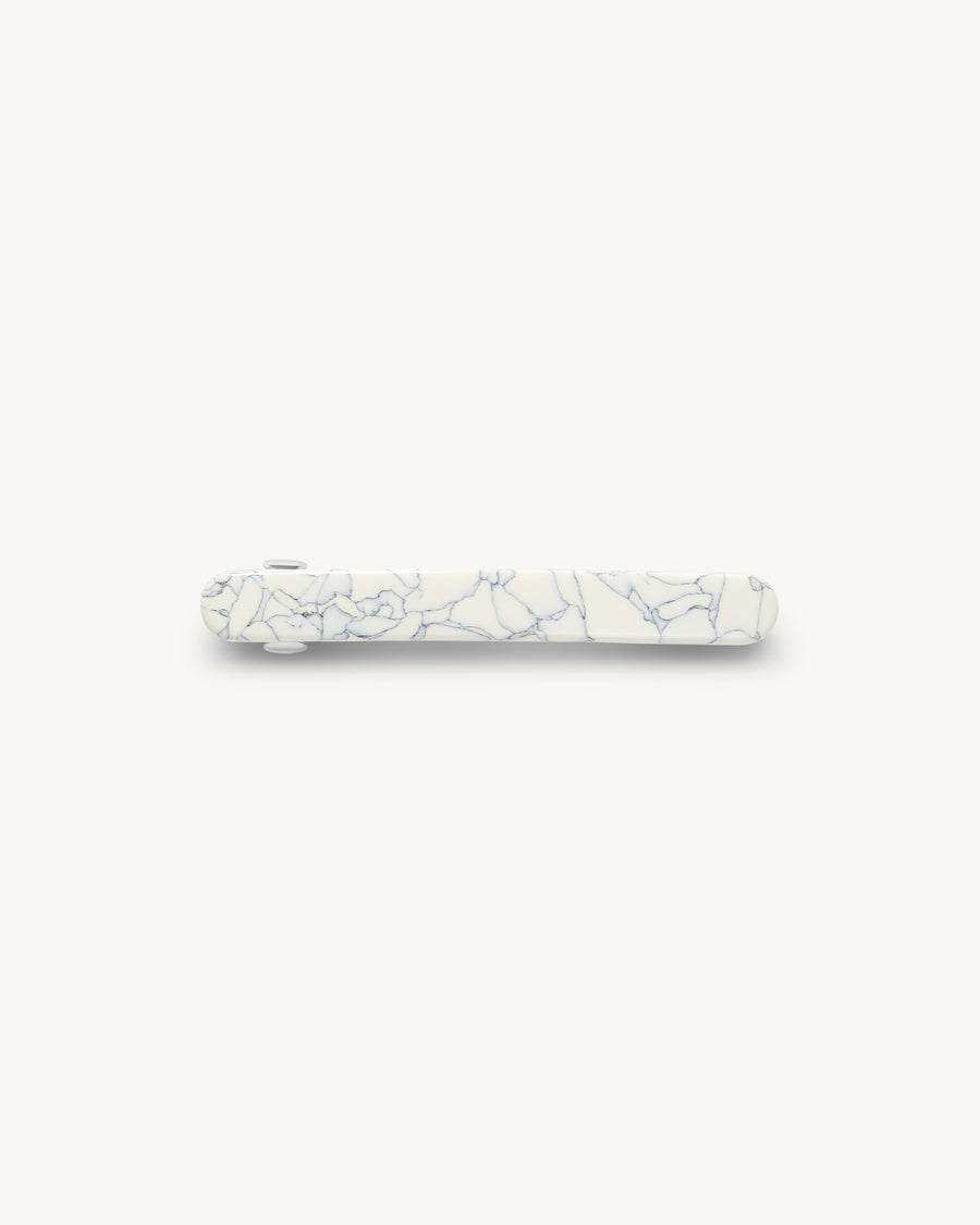 Midi Paris Barrette in Marble