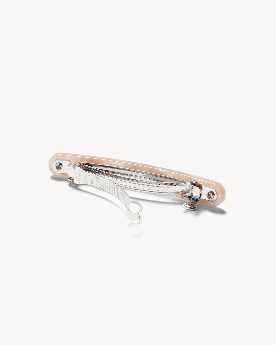 Midi Paris Barrette in Peach
