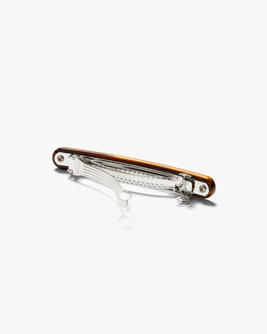 Midi Paris Barrette in Tiger's Eye