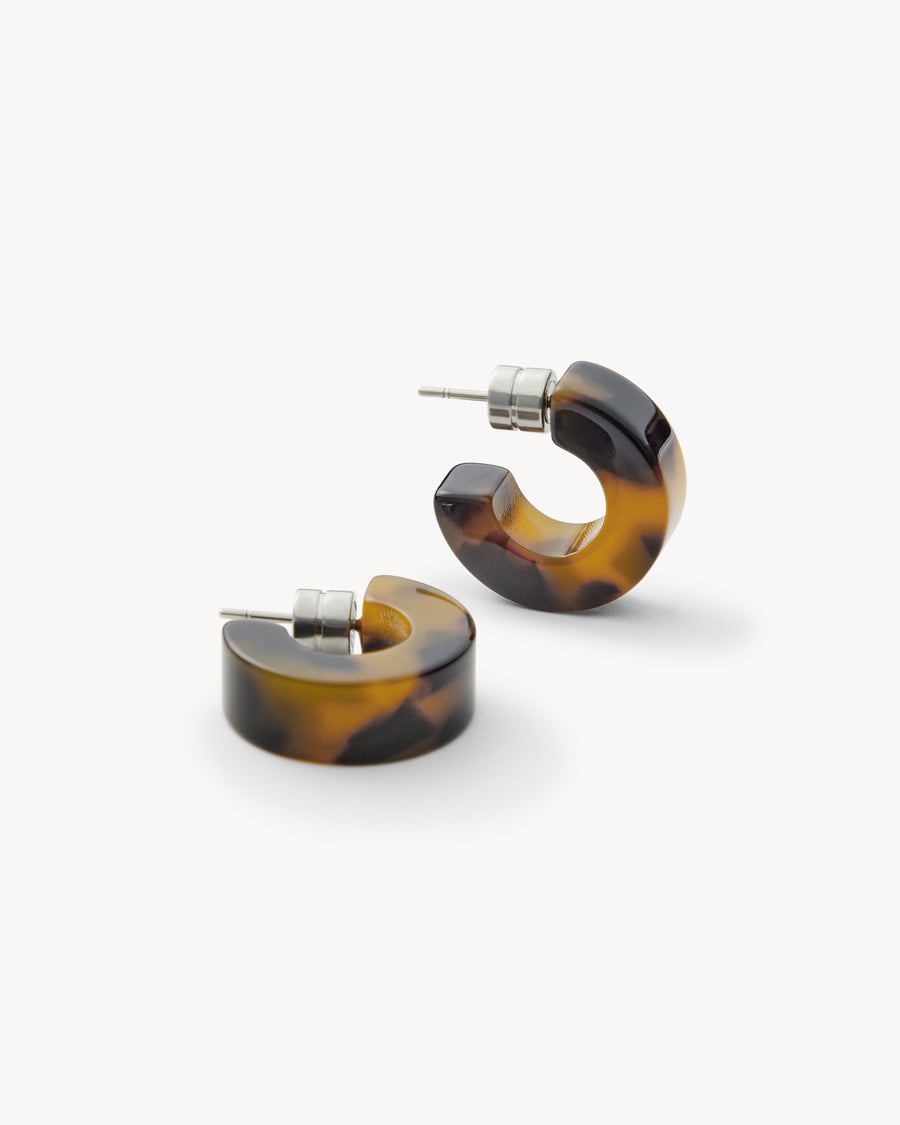 Muse Hoops in Classic Tortoise