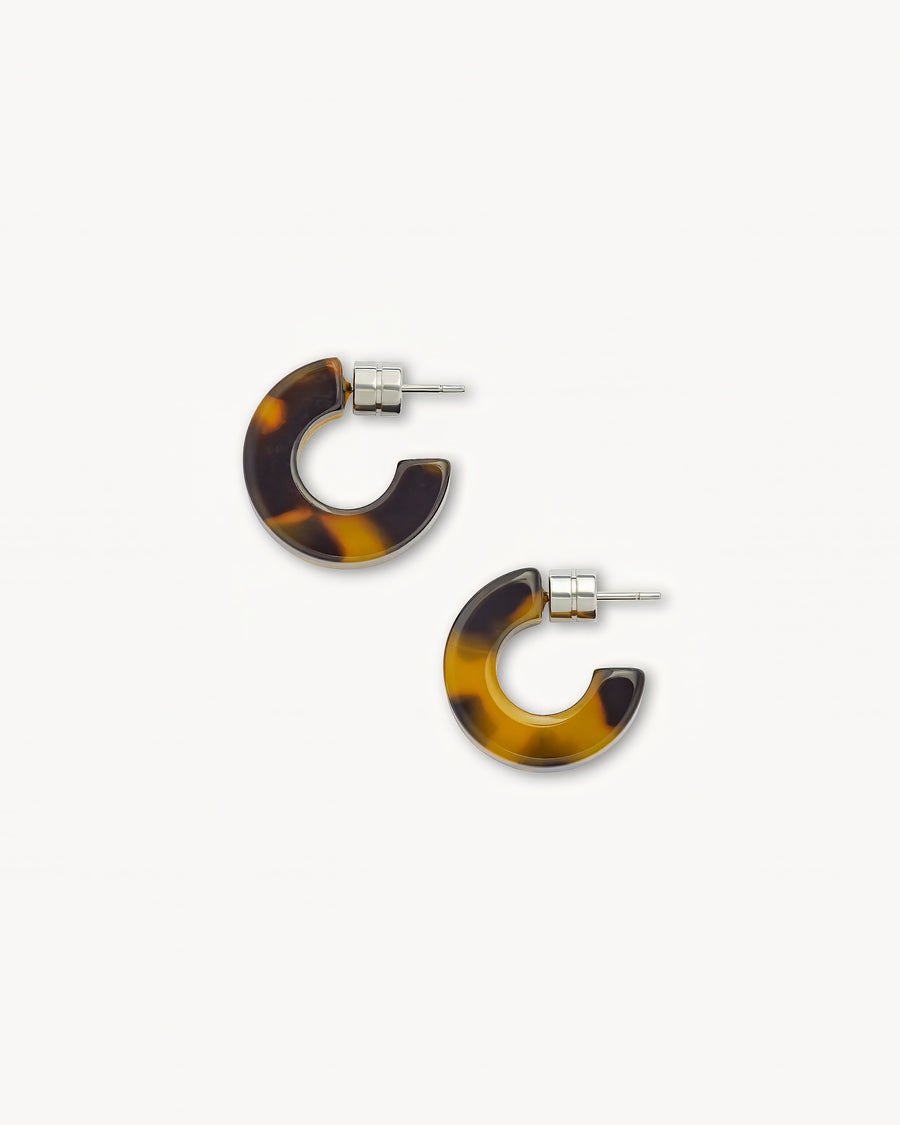 Muse Hoops in Classic Tortoise