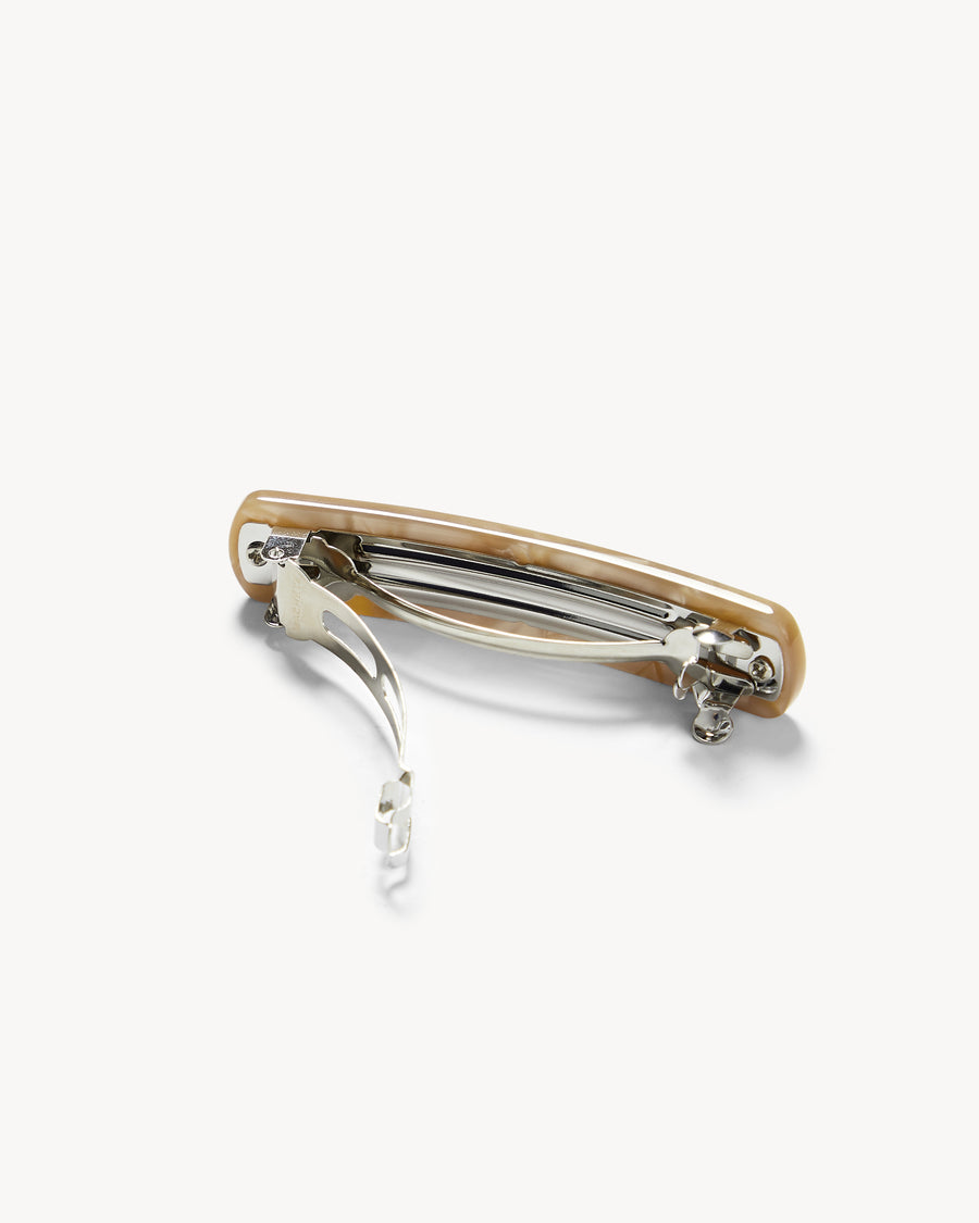 No. 3 Heirloom Clip in Sand Shell