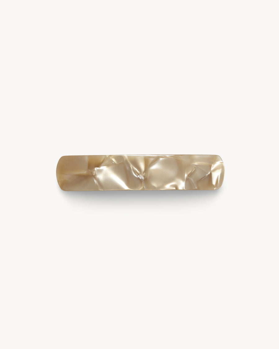 No. 3 Heirloom Clip in Sand Shell