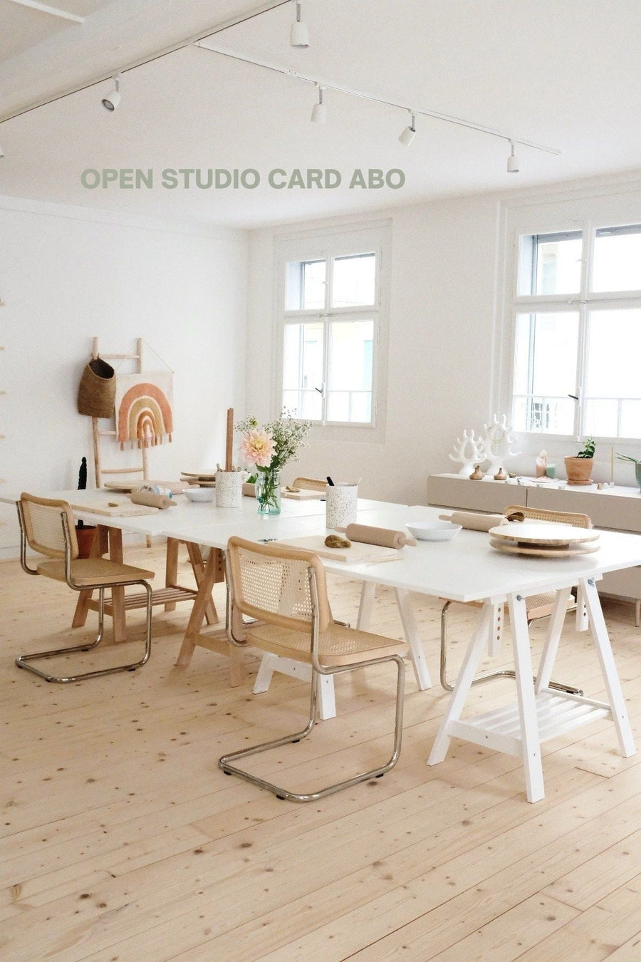 Open Studio Card Abo 3x