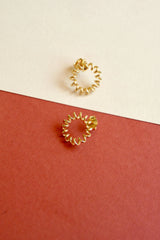 SPIRA Molla Circle Flat Earrings