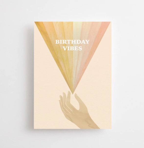 Birthday vibes Card