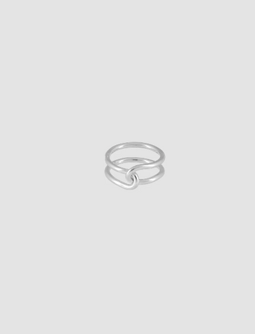 Loop Ring Thick in Silver