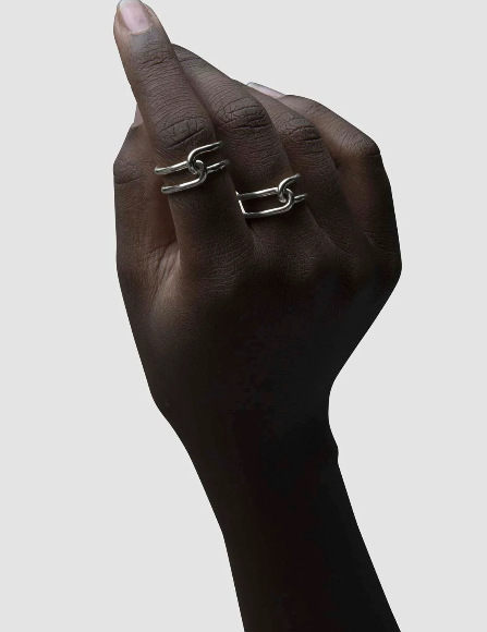 Loop Ring Thick in Silver