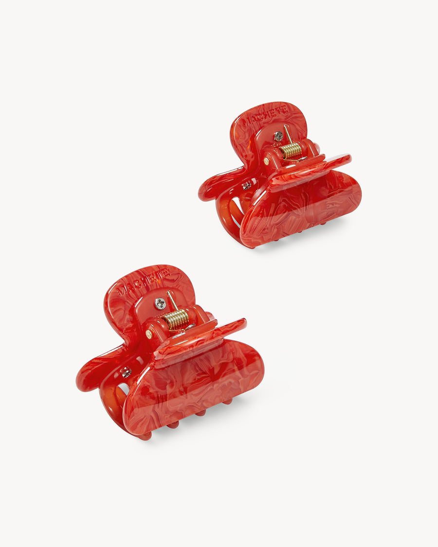 WP Twin Heirloom Claws in Poppy