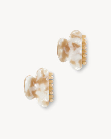WP Twin Heirloom Claw in Taupe Shell