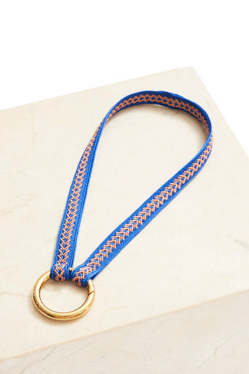 Keychain band (no carabiner) - ZAHRA mini majorelle love