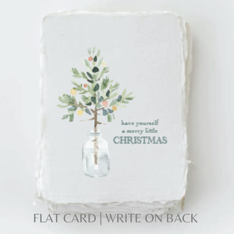 Holiday Greeting Card | A Merry Little Christmas Card