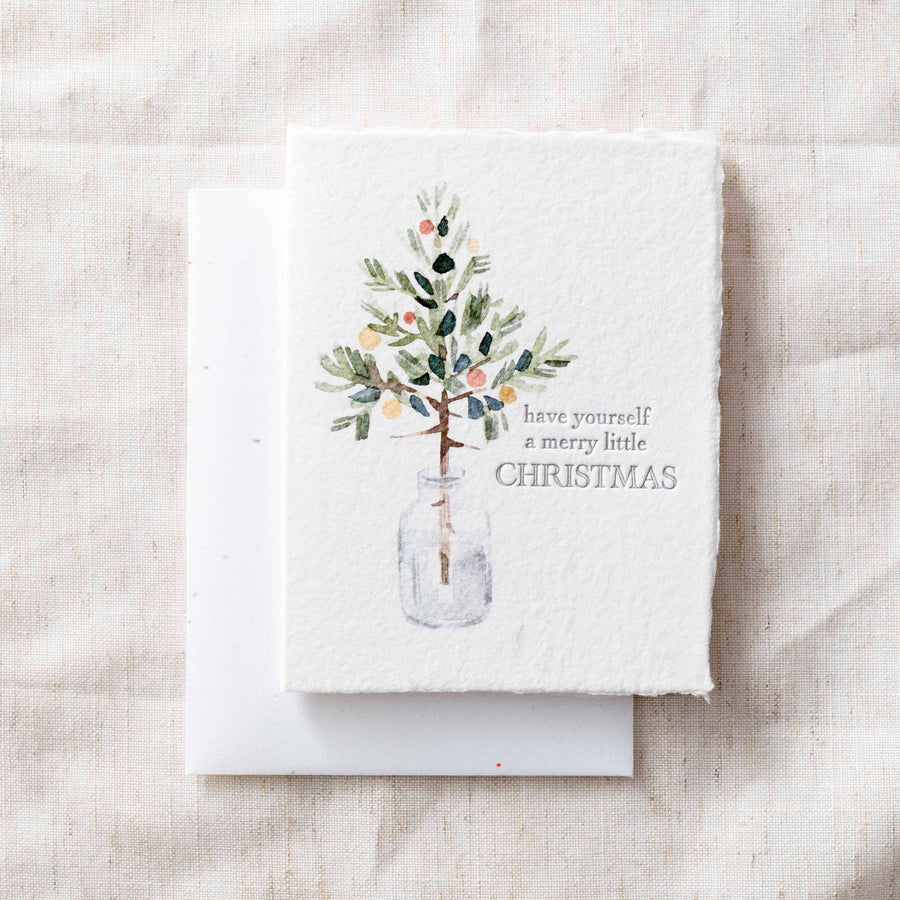 Holiday Greeting Card | A Merry Little Christmas Card
