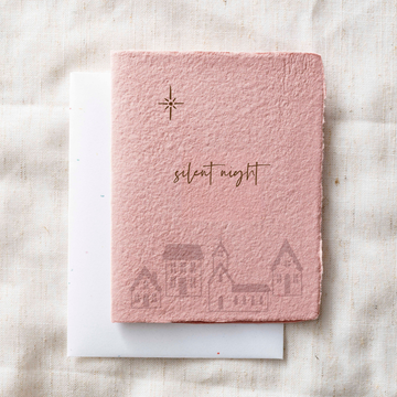 Silent Night | Christmas Holiday Greeting Card