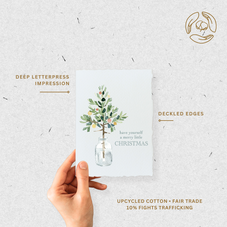 Holiday Greeting Card | A Merry Little Christmas Card