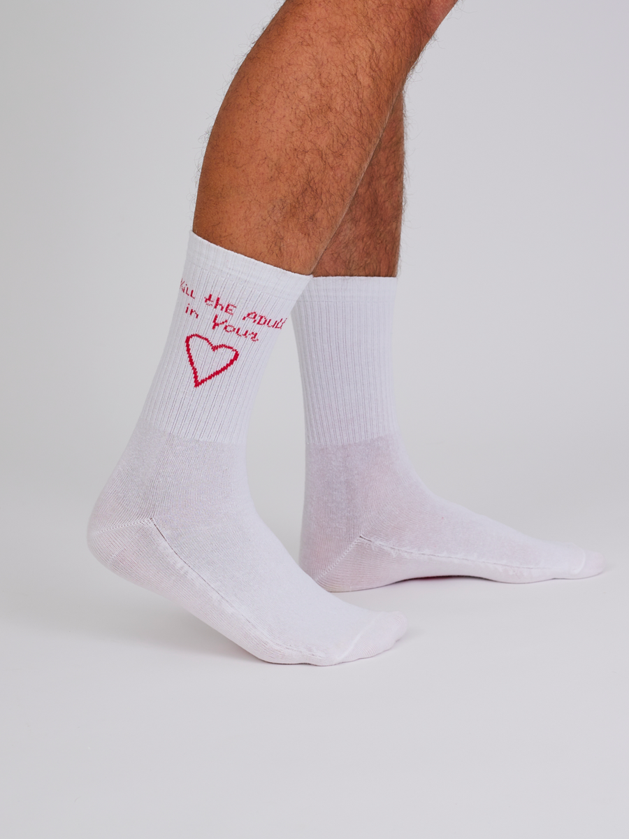 Socks Kill the Adult in Your Heart