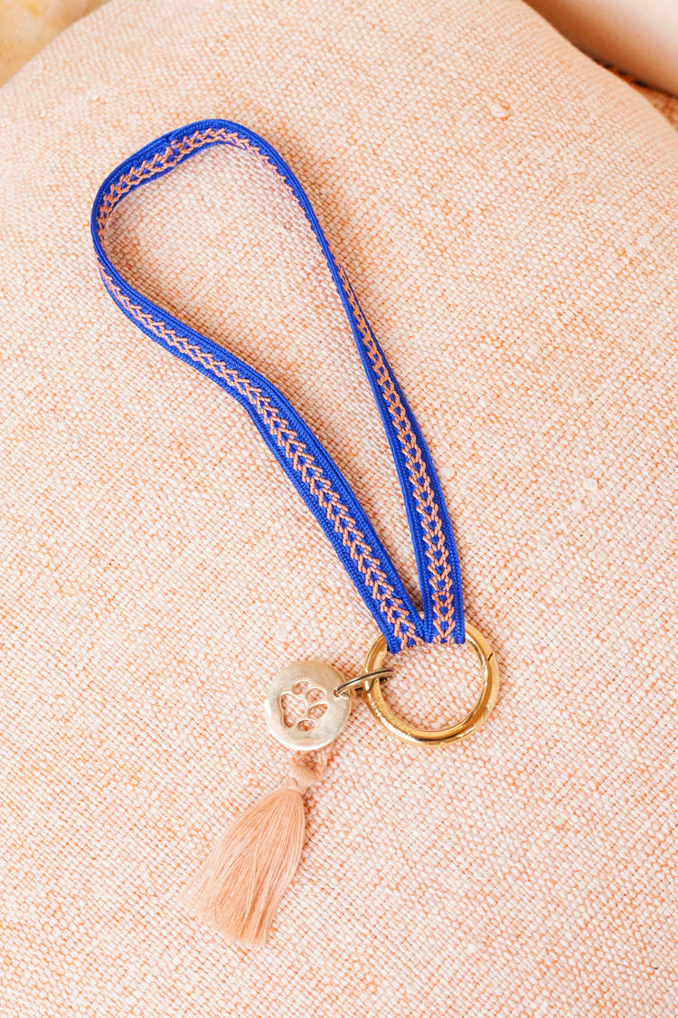 Keychain band (no carabiner) - ZAHRA mini majorelle love