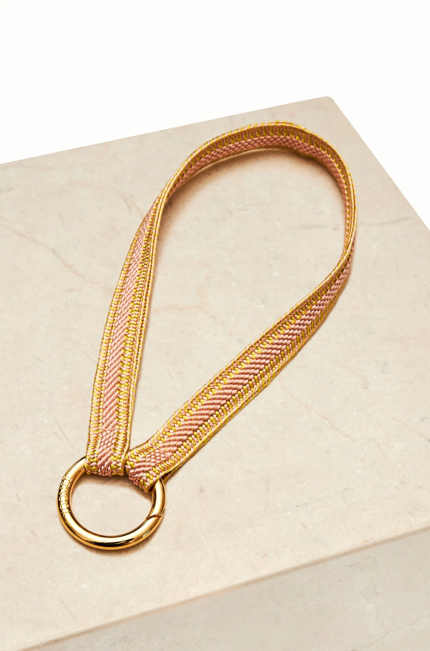 Keychain Band (no carabiner) - ZAHRA mini - yellow snapper