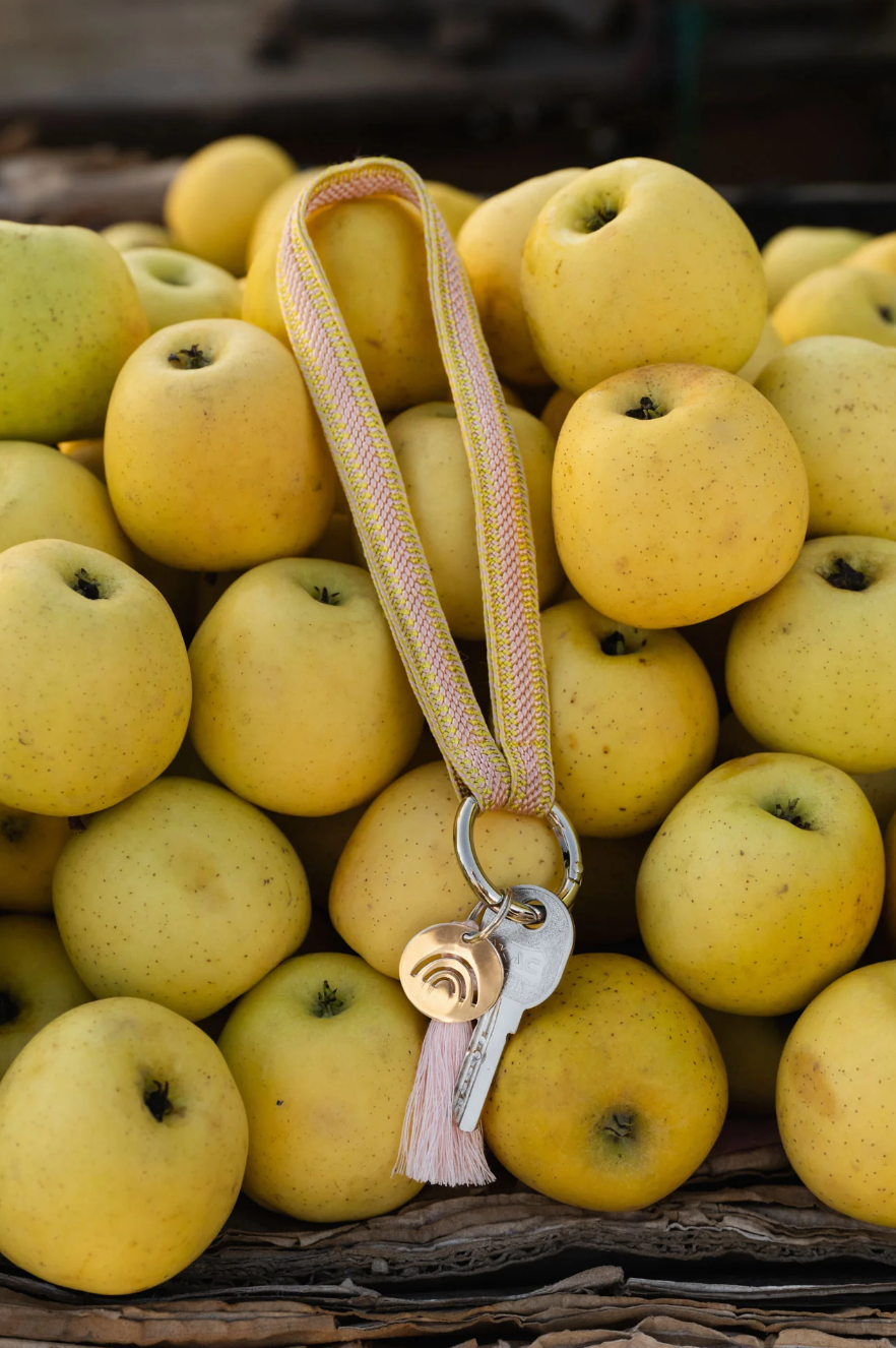 Keychain Band (no carabiner) - ZAHRA mini - yellow snapper