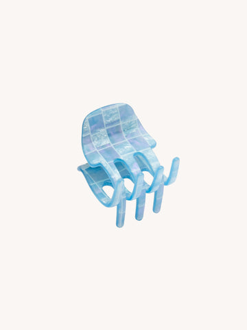 Mini Claw in Blue Shell Checker