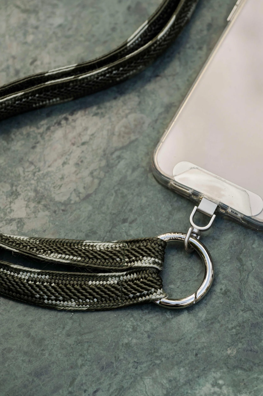 phonechain band (no carabiner) - ZAHRA - artichoke