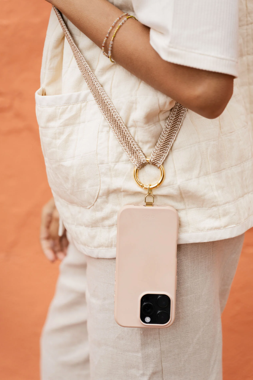 phonechain band (no carabiner) - ZAHRA - marble