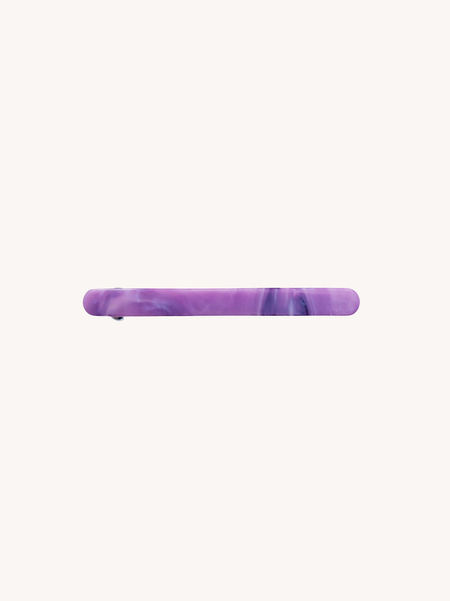 Slim Paris Barrette in Orchid